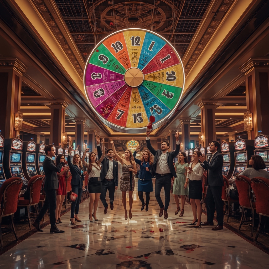 roue de la chance au CASINO MYJACKPOT