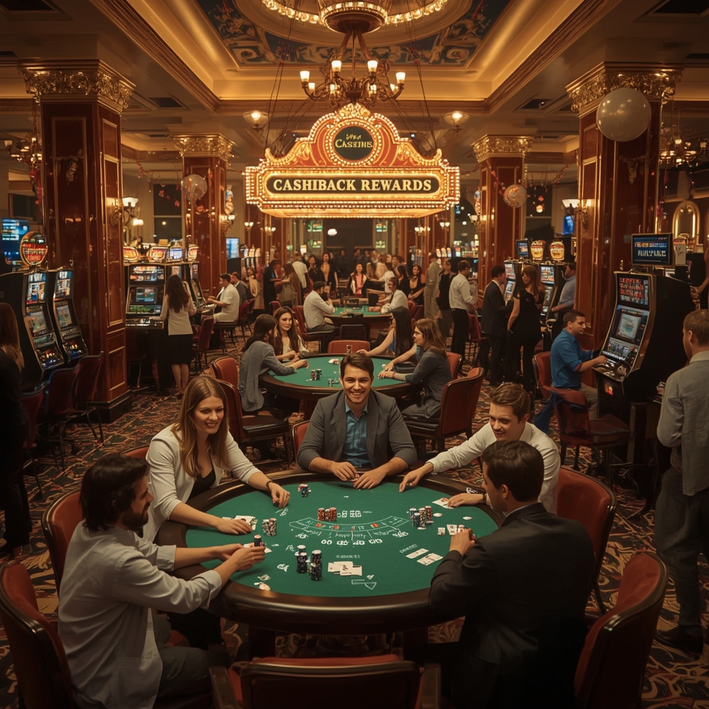 offre de cashback au CASINO MYJACKPOT